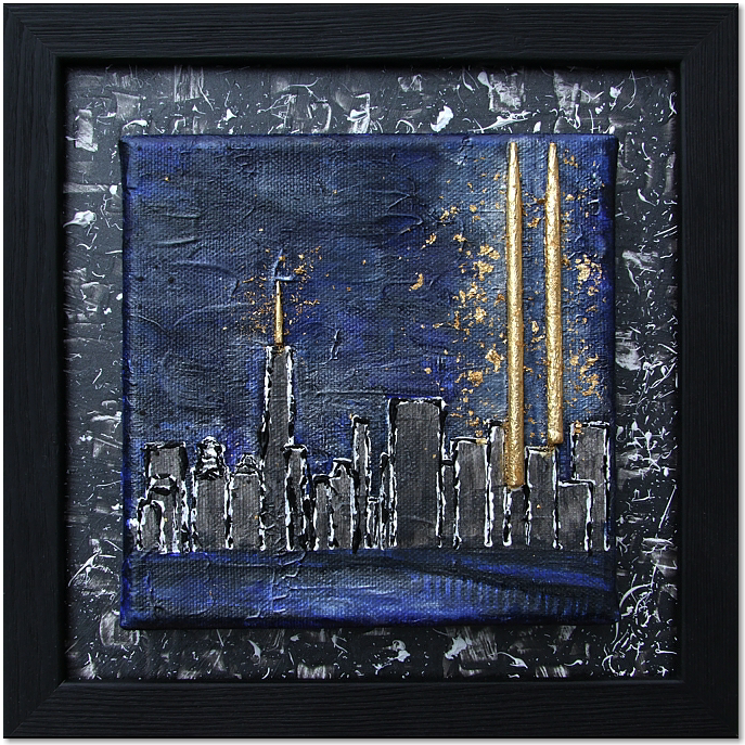 https://www.stylish-arts.com/#pm2.html. Stylish Arts by Gunther Lill. Picture Page PM2, #8, ID638036. 9/11 - Tribute in Light - we will never forget / 9/11 - Wir werden niemals vergessen.