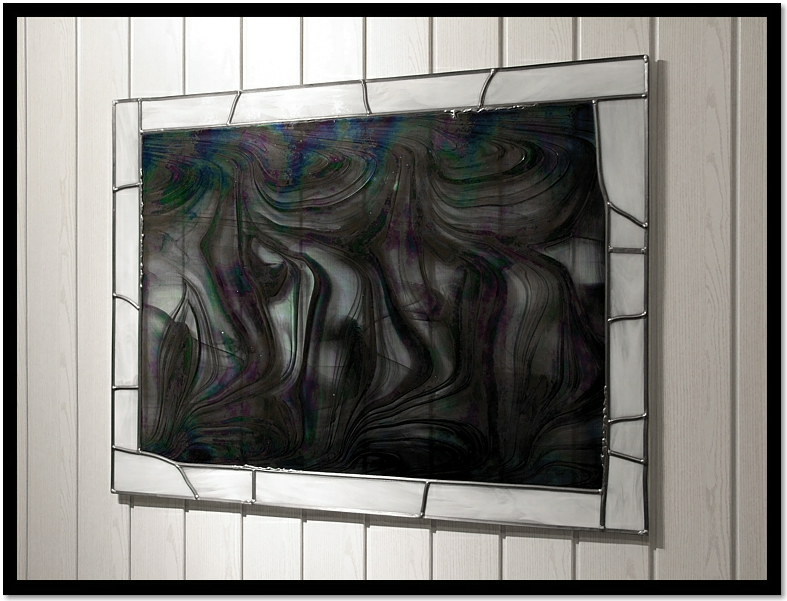 https://www.stylish-arts.com/#pm3.html. Stylish Arts by Gunther Lill. Picture Page PM3, Glass Art, #206, ID638206. Glass picture Black Galaxy / Schwarze Galaxie.